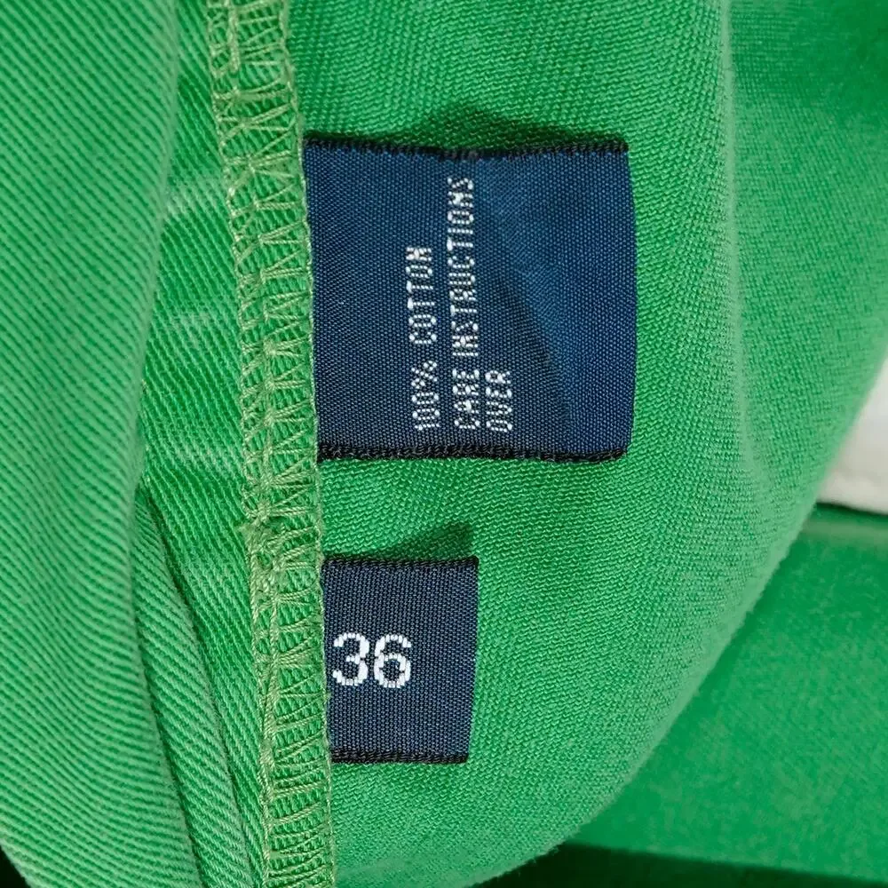 Vintage Polo Ralph Lauren Prospect Short Green Chino Shorts Men’s 36 Classic Fit